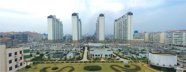 江西最大污水處理廠——南昌朝陽污水處理廠二期工程（省、市優(yōu)良工程，獲滕王閣杯）